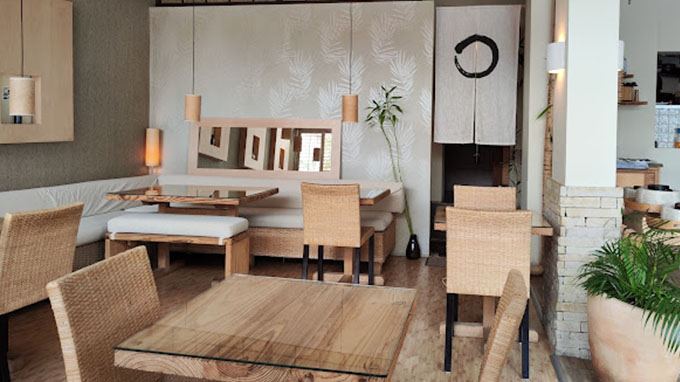 Interior of a Modern Cape Town Sushi Restaurant